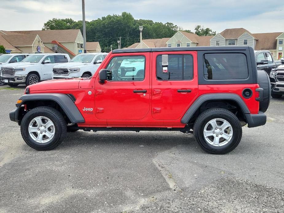 used 2021 Jeep Wrangler Unlimited car, priced at $29,995