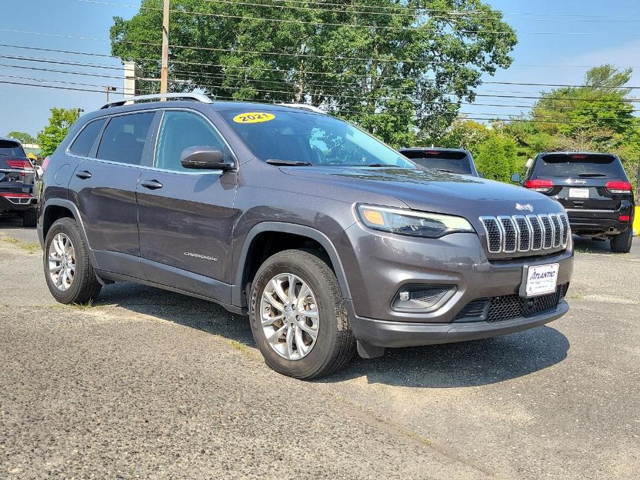 used 2021 Jeep Cherokee car, priced at $20,844