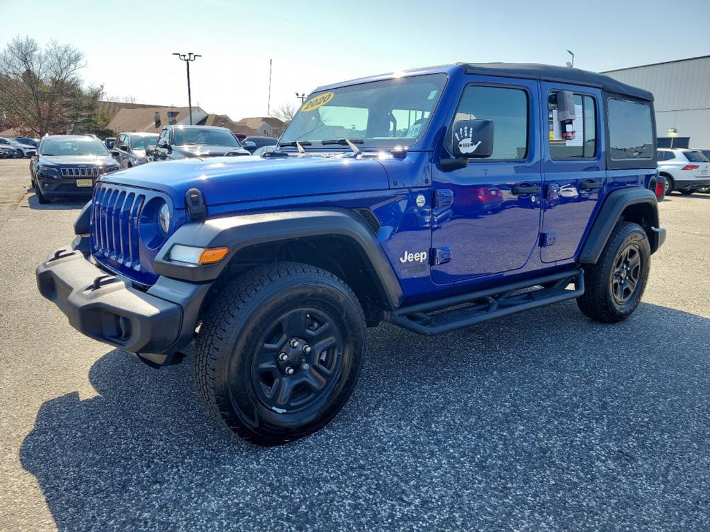 used 2020 Jeep Wrangler Unlimited car, priced at $29,995