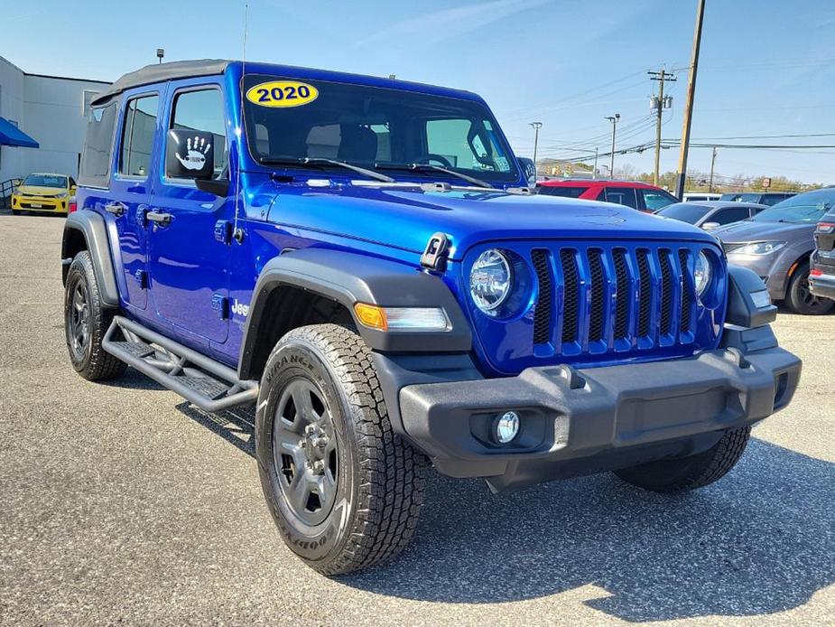 used 2020 Jeep Wrangler Unlimited car, priced at $29,995