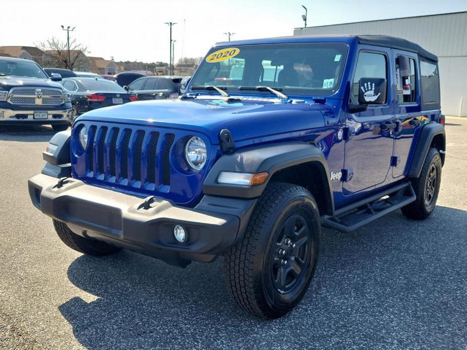 used 2020 Jeep Wrangler Unlimited car, priced at $29,995