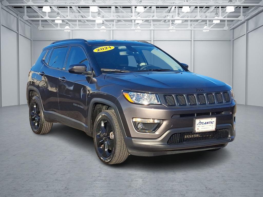 used 2021 Jeep Compass car, priced at $19,395