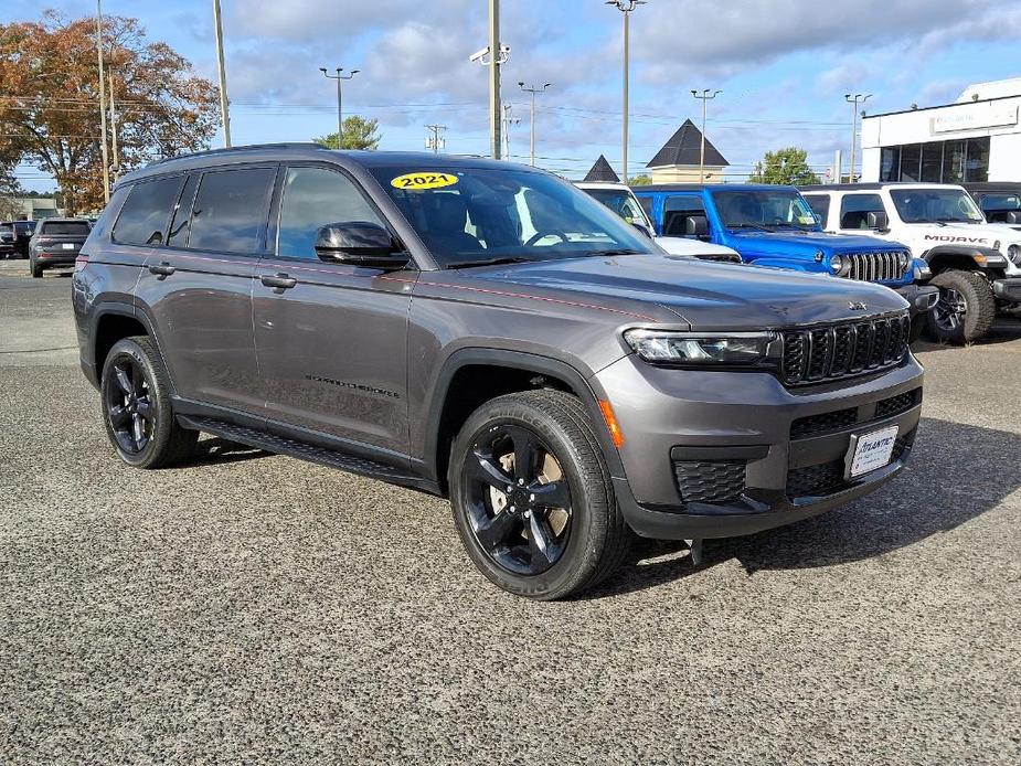 used 2021 Jeep Grand Cherokee L car, priced at $33,495