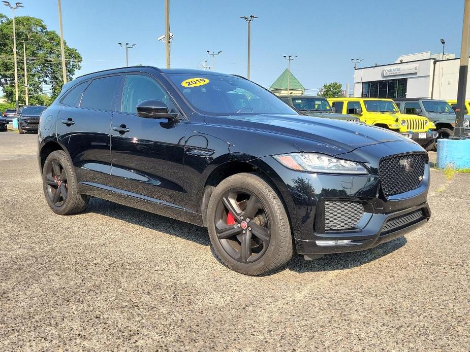 used 2019 Jaguar F-PACE car, priced at $24,185