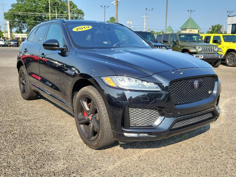 used 2019 Jaguar F-PACE car, priced at $24,185