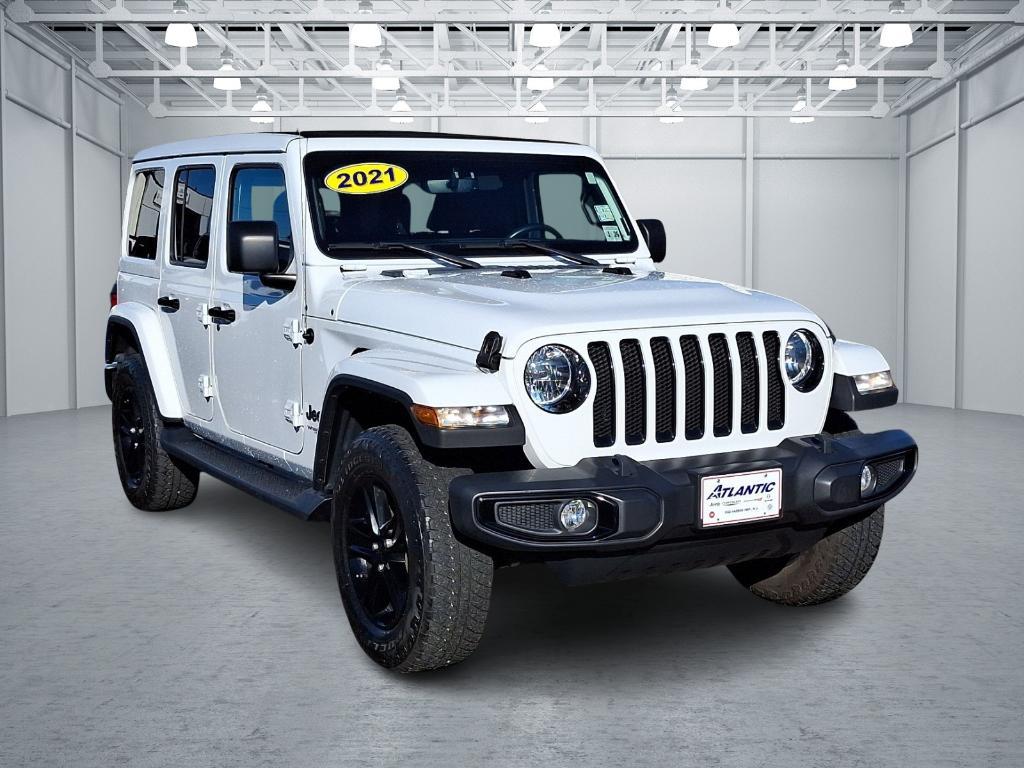 used 2021 Jeep Wrangler Unlimited car, priced at $35,395