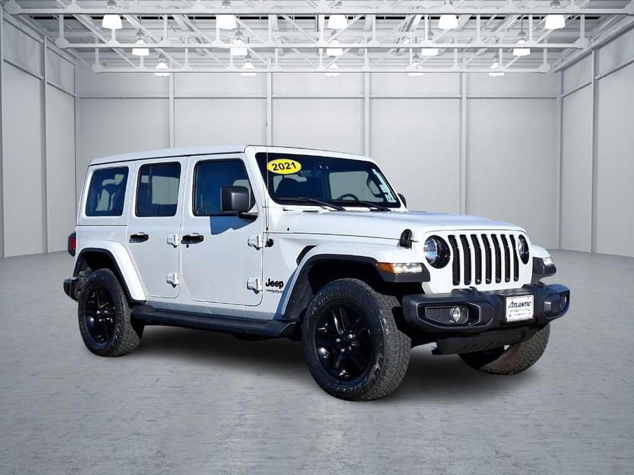 used 2021 Jeep Wrangler Unlimited car, priced at $37,695