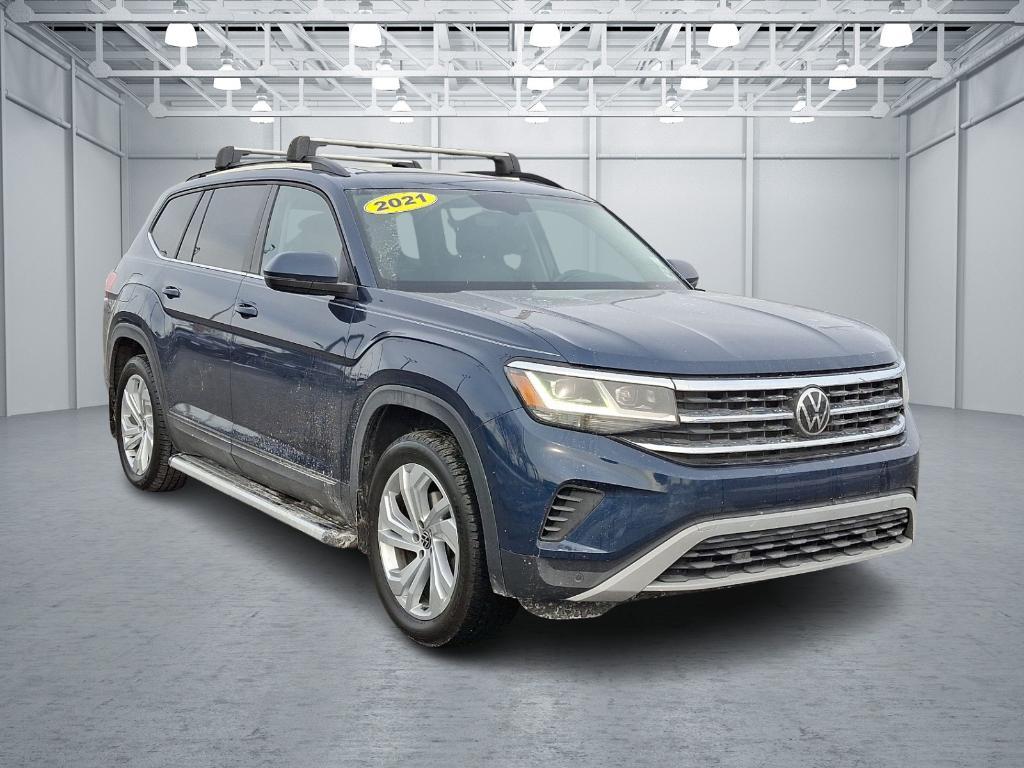 used 2021 Volkswagen Atlas car, priced at $27,695