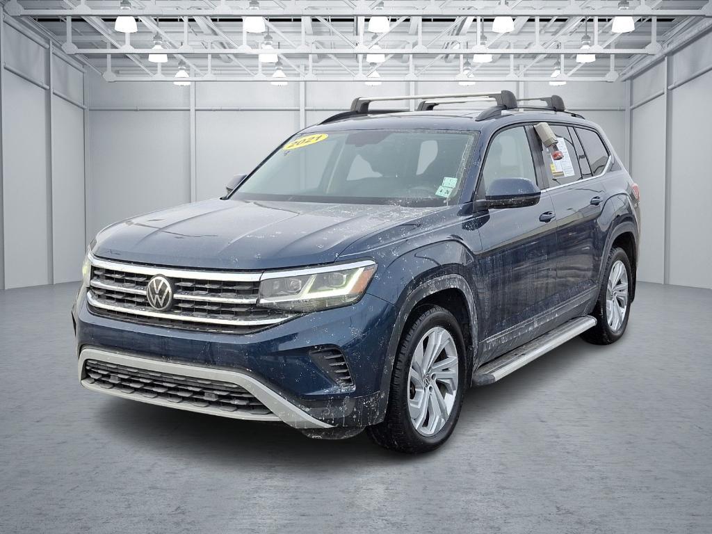 used 2021 Volkswagen Atlas car, priced at $27,695