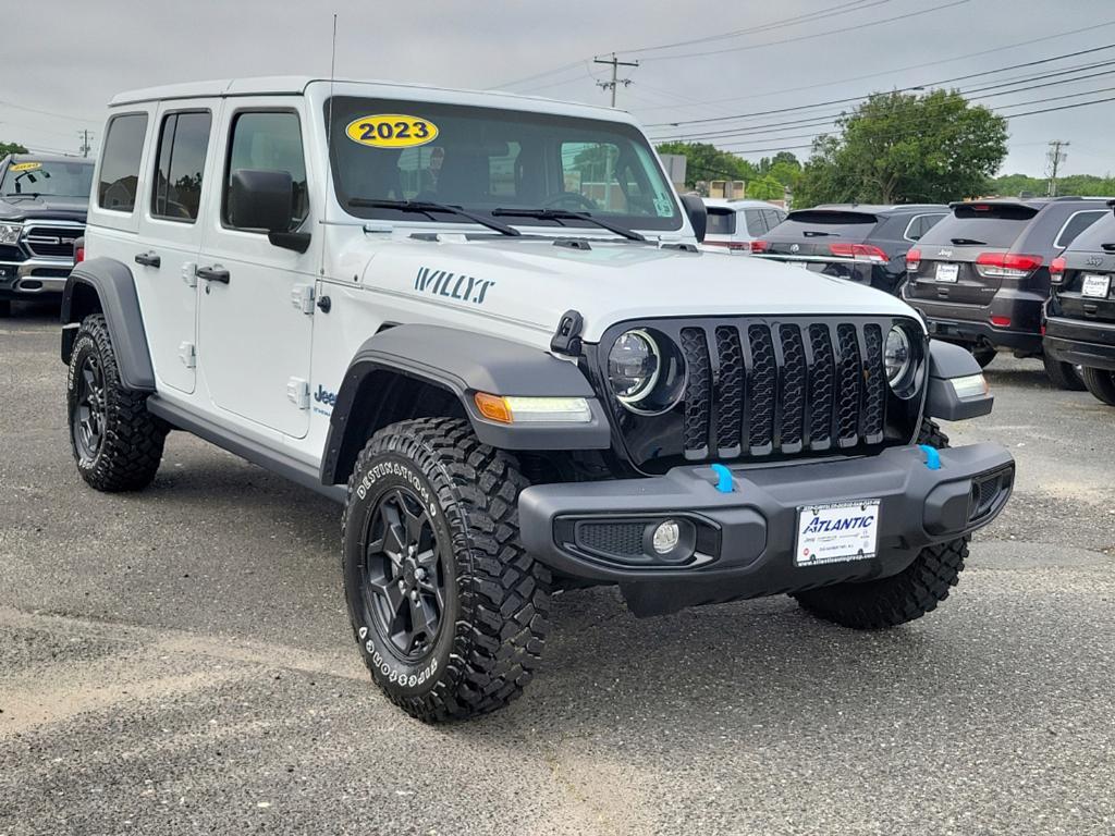 used 2023 Jeep Wrangler 4xe car, priced at $41,995