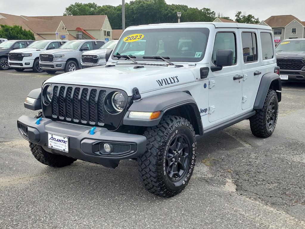 used 2023 Jeep Wrangler 4xe car, priced at $41,995