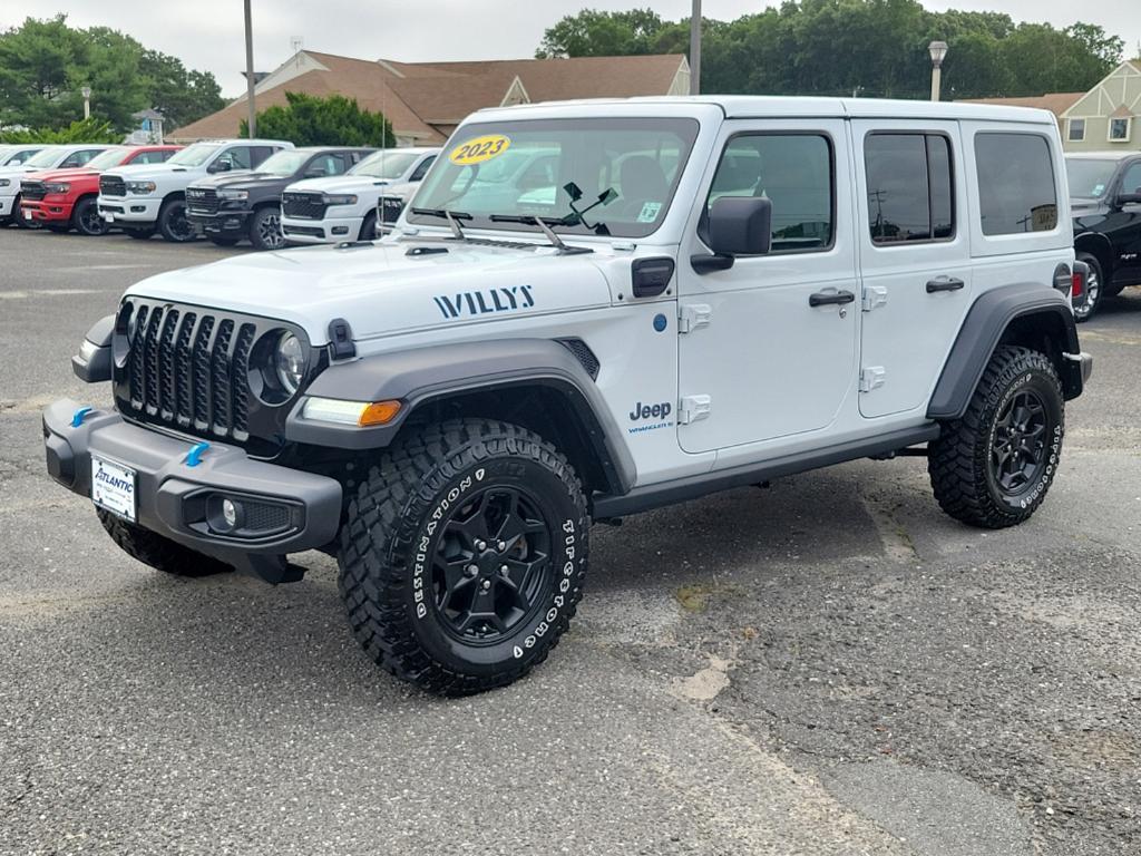 used 2023 Jeep Wrangler 4xe car, priced at $34,495