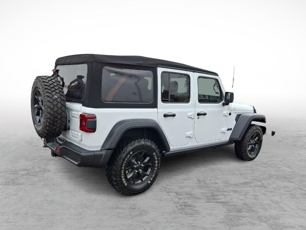 used 2021 Jeep Wrangler Unlimited car, priced at $32,690