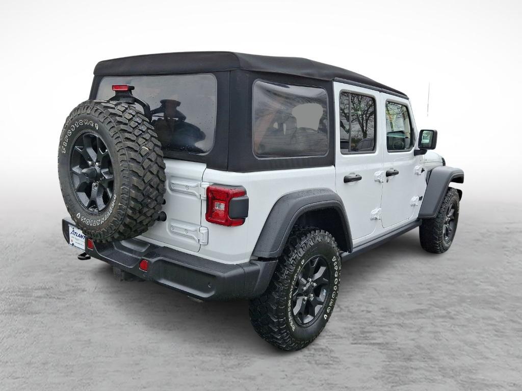 used 2021 Jeep Wrangler Unlimited car, priced at $32,690