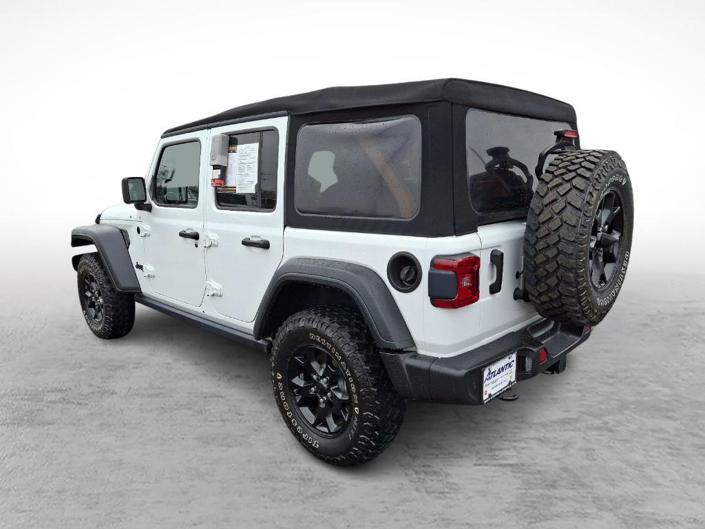 used 2021 Jeep Wrangler Unlimited car, priced at $32,690