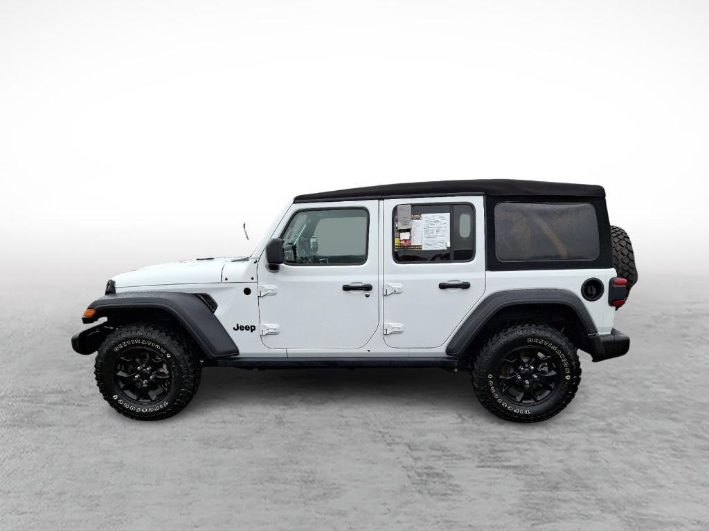 used 2021 Jeep Wrangler Unlimited car, priced at $32,690