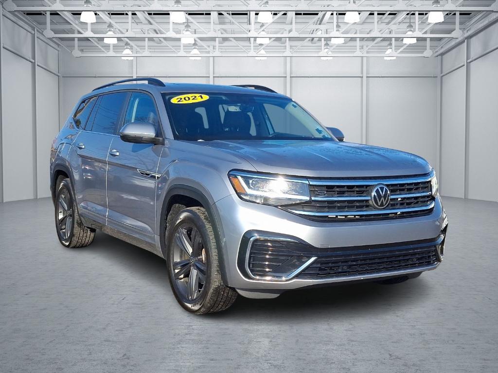 used 2021 Volkswagen Atlas car, priced at $29,695