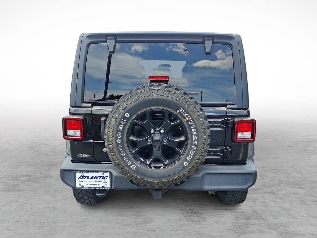 used 2021 Jeep Wrangler Unlimited car, priced at $32,995