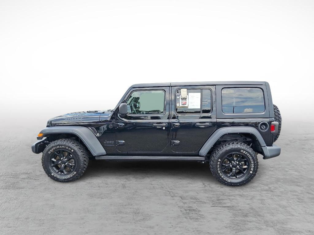 used 2021 Jeep Wrangler Unlimited car, priced at $32,995