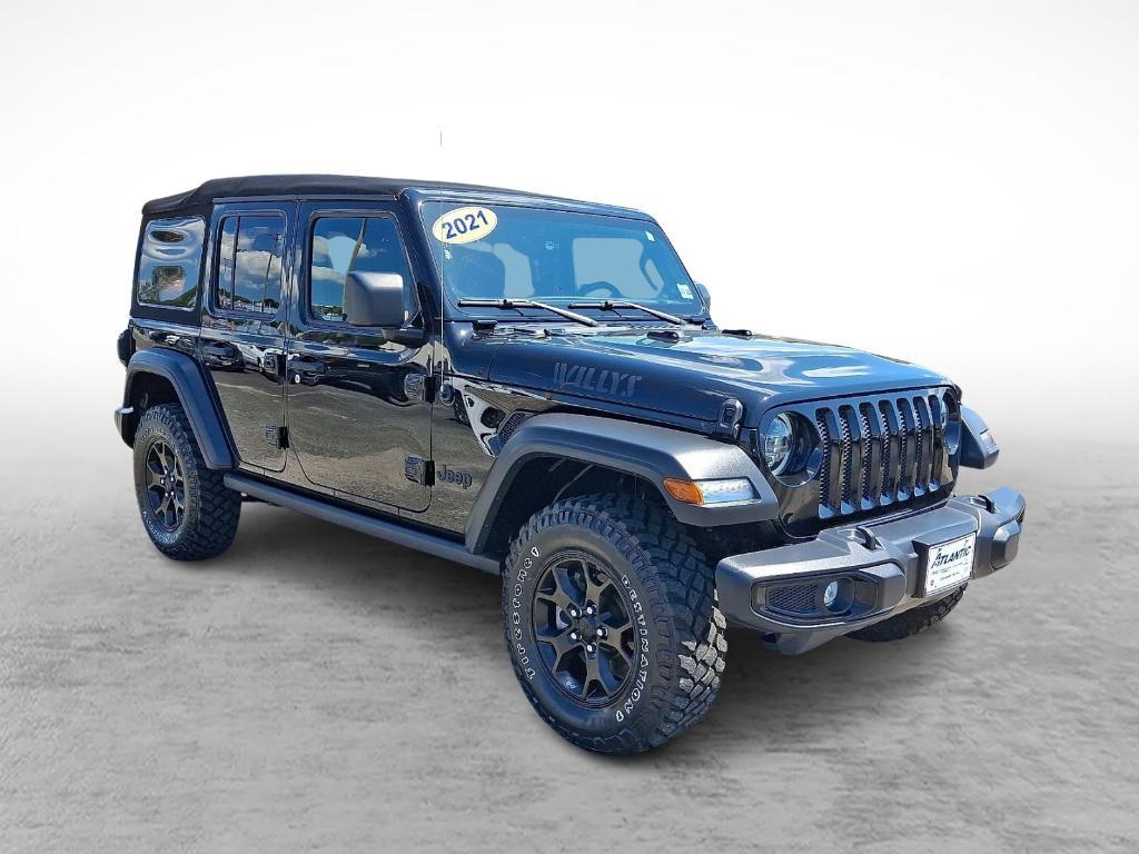 used 2021 Jeep Wrangler Unlimited car, priced at $35,995