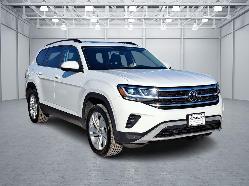 used 2021 Volkswagen Atlas car, priced at $27,495