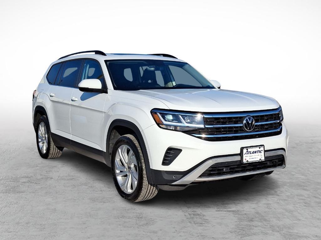 used 2021 Volkswagen Atlas car, priced at $27,690