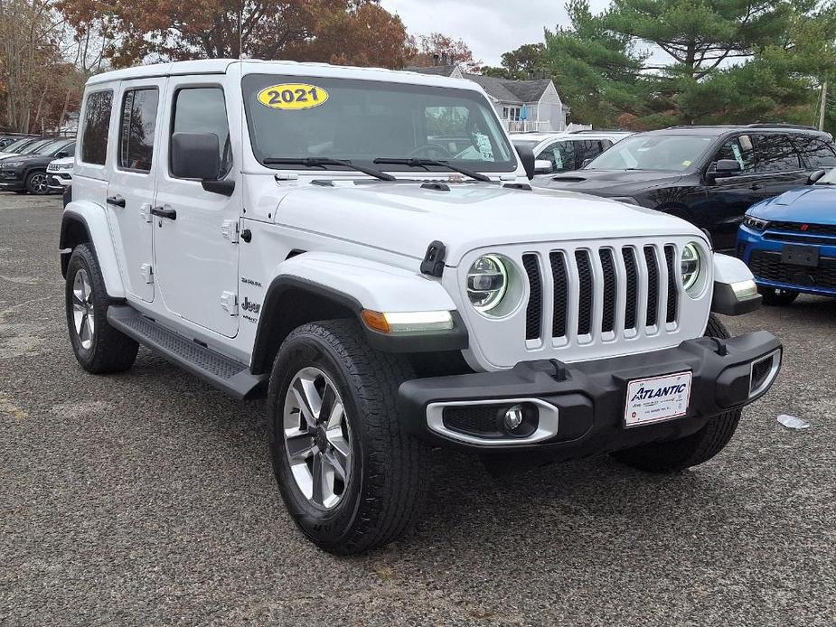 used 2021 Jeep Wrangler Unlimited car, priced at $35,995