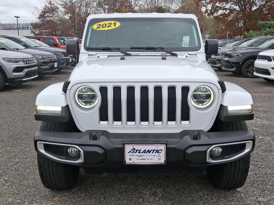 used 2021 Jeep Wrangler Unlimited car, priced at $35,995