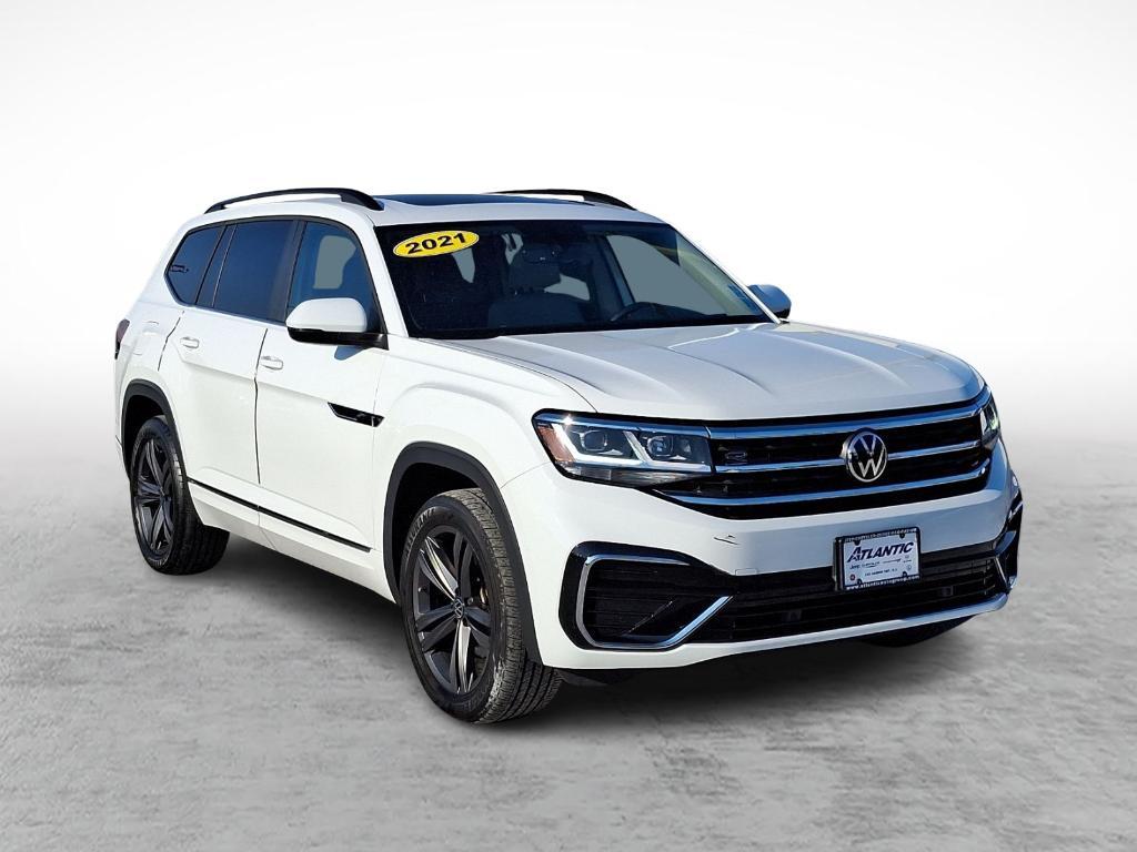 used 2021 Volkswagen Atlas car, priced at $31,190