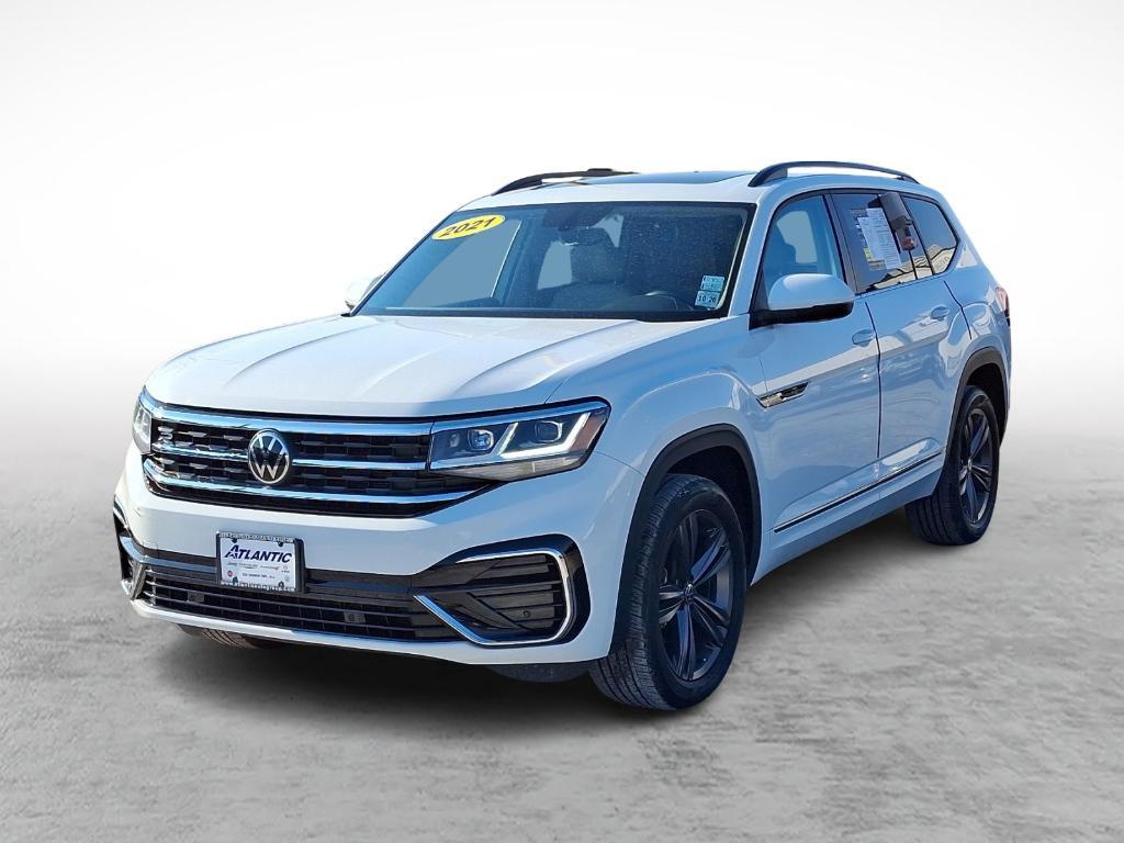 used 2021 Volkswagen Atlas car, priced at $31,190