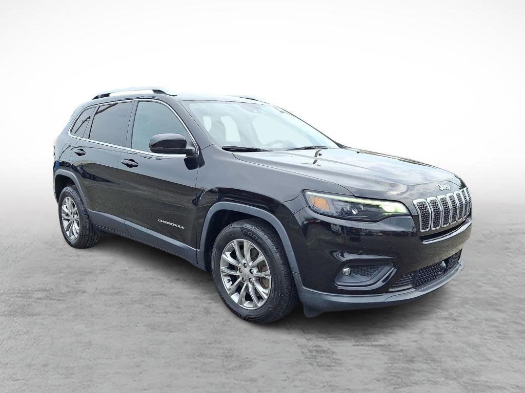 used 2021 Jeep Cherokee car, priced at $17,495