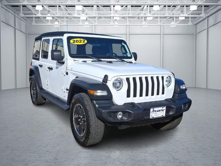 used 2022 Jeep Wrangler Unlimited car, priced at $30,995