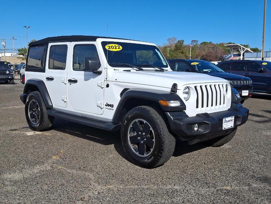 used 2022 Jeep Wrangler Unlimited car, priced at $33,995