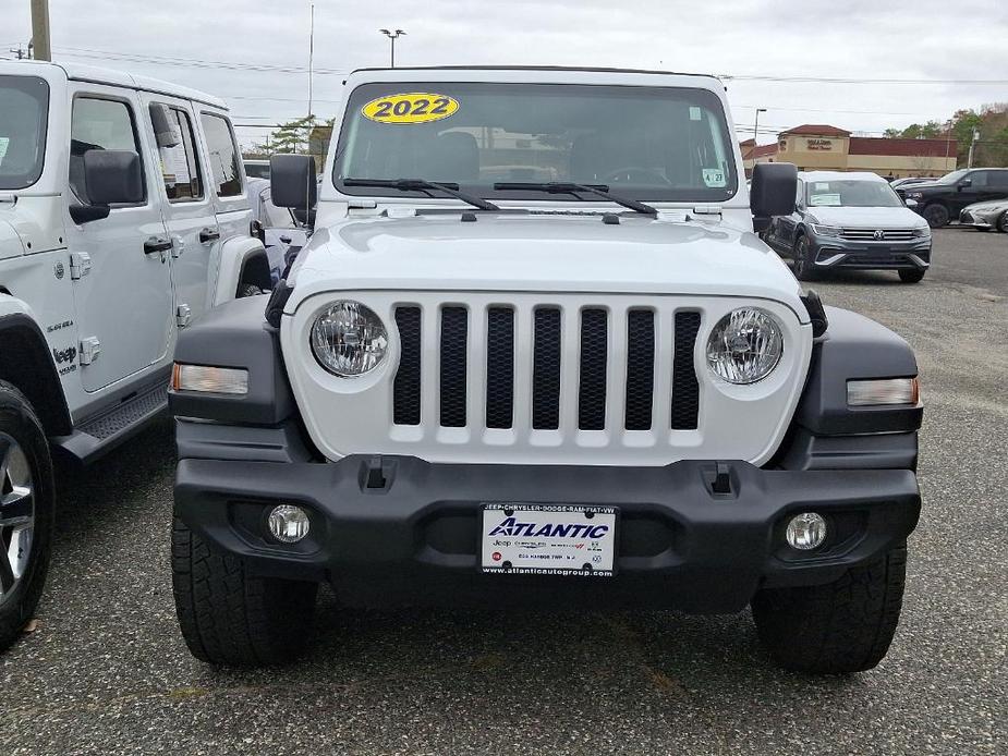 used 2022 Jeep Wrangler Unlimited car, priced at $33,995