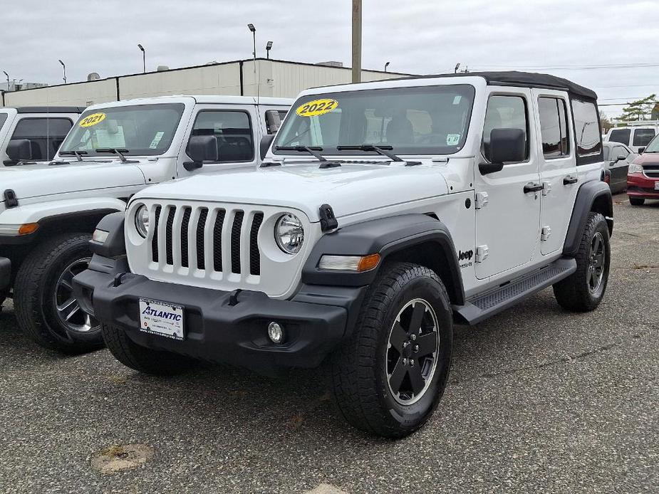 used 2022 Jeep Wrangler Unlimited car, priced at $33,995