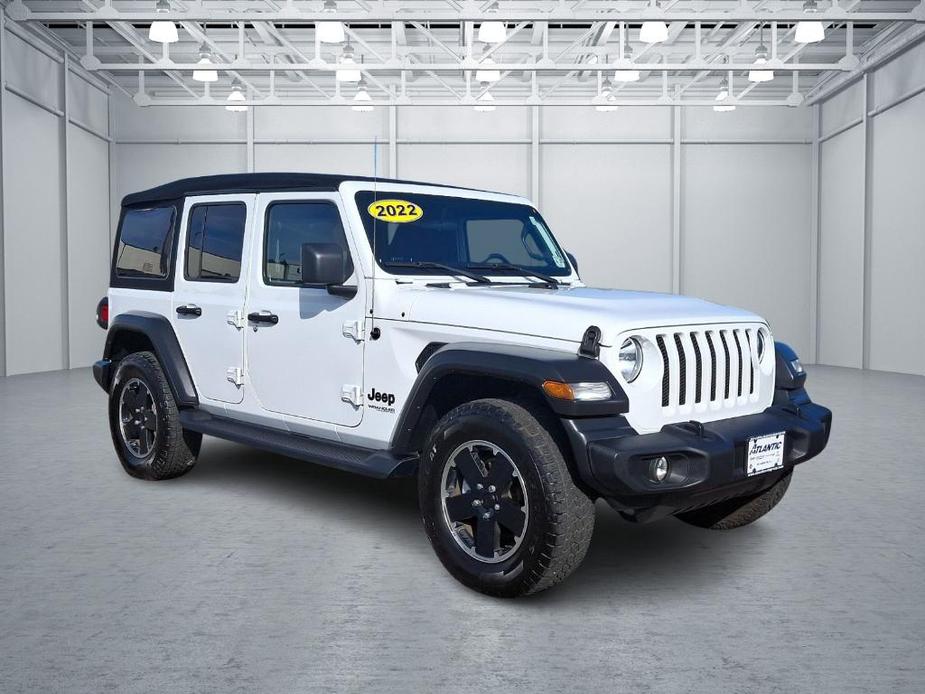 used 2022 Jeep Wrangler Unlimited car, priced at $31,357