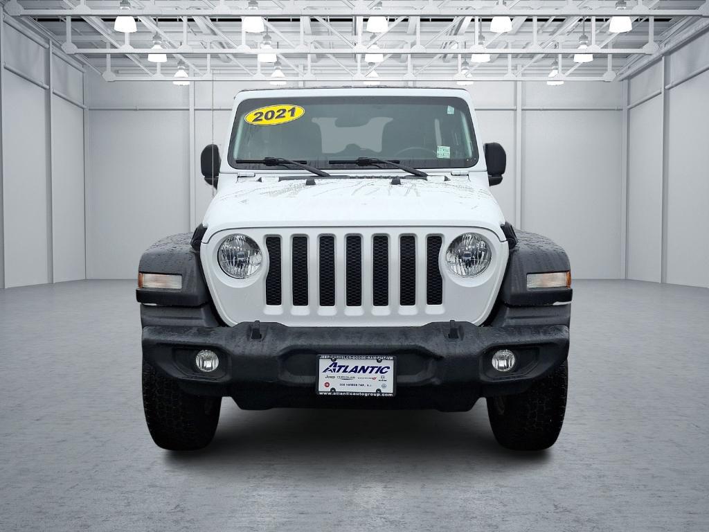 used 2021 Jeep Wrangler Unlimited car, priced at $29,695