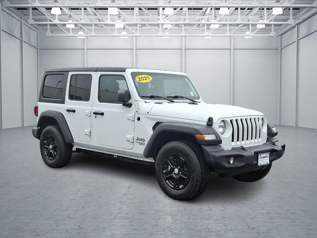 used 2021 Jeep Wrangler Unlimited car, priced at $29,695