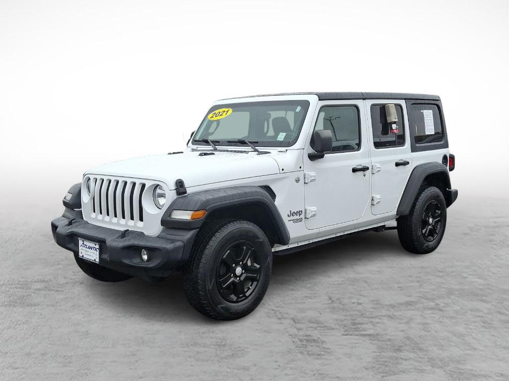 used 2021 Jeep Wrangler Unlimited car, priced at $27,890