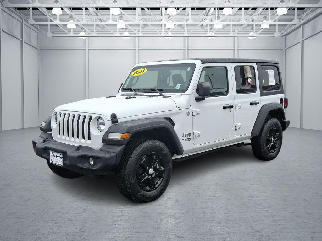 used 2021 Jeep Wrangler Unlimited car, priced at $29,695