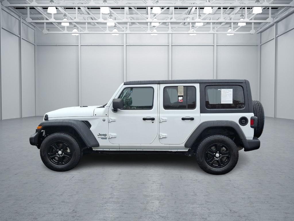 used 2021 Jeep Wrangler Unlimited car, priced at $29,695