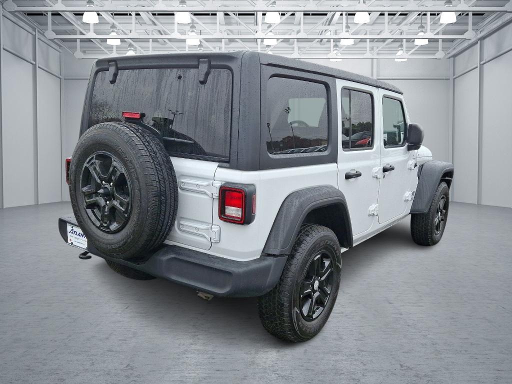 used 2021 Jeep Wrangler Unlimited car, priced at $29,695