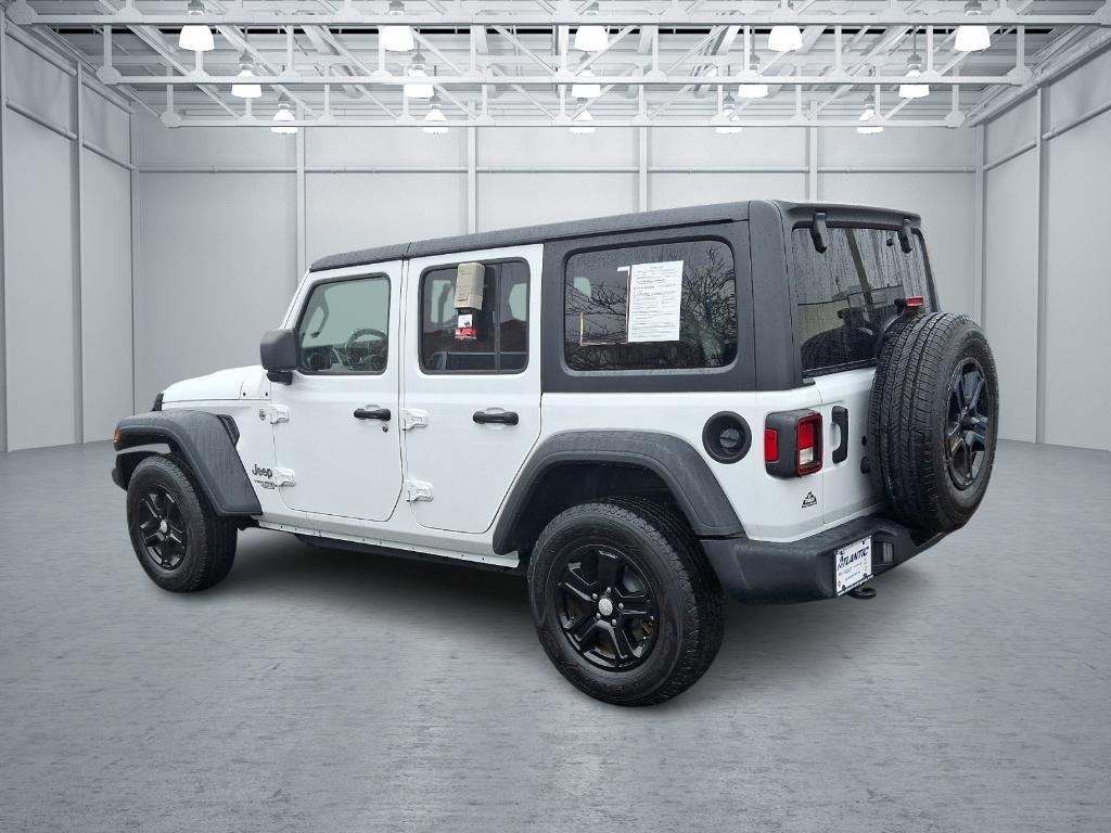 used 2021 Jeep Wrangler Unlimited car, priced at $29,695