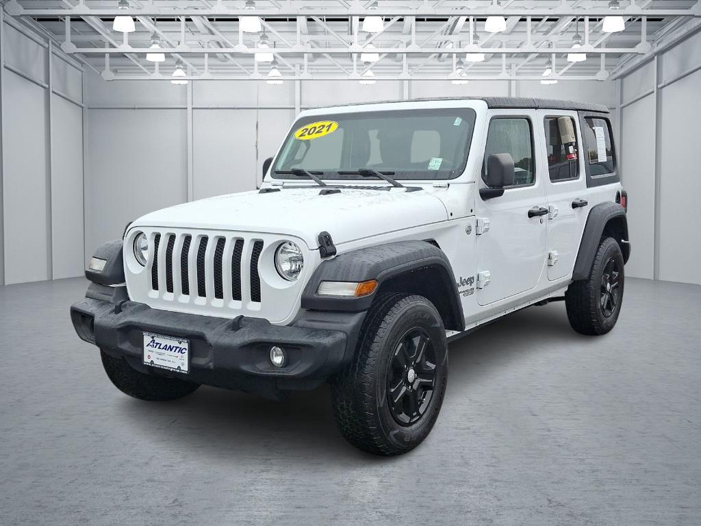 used 2021 Jeep Wrangler Unlimited car, priced at $29,695