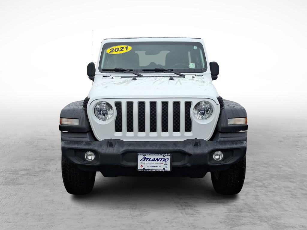 used 2021 Jeep Wrangler Unlimited car, priced at $27,890