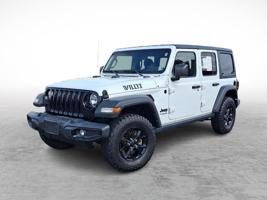used 2021 Jeep Wrangler Unlimited car, priced at $35,995