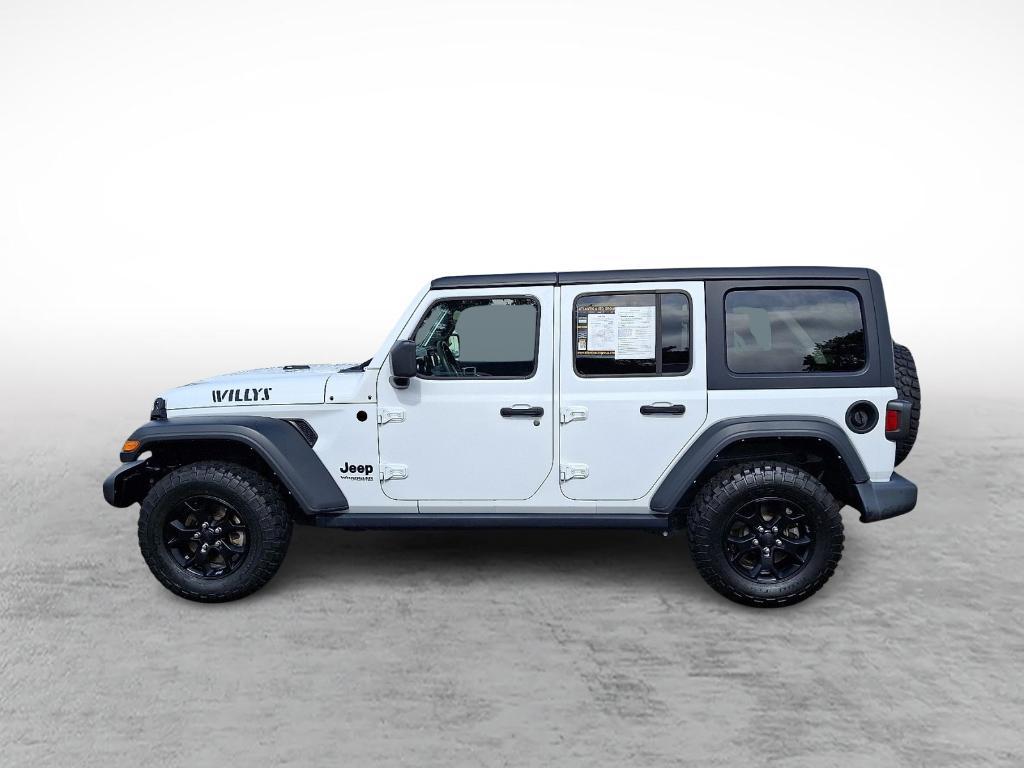 used 2021 Jeep Wrangler Unlimited car, priced at $35,995