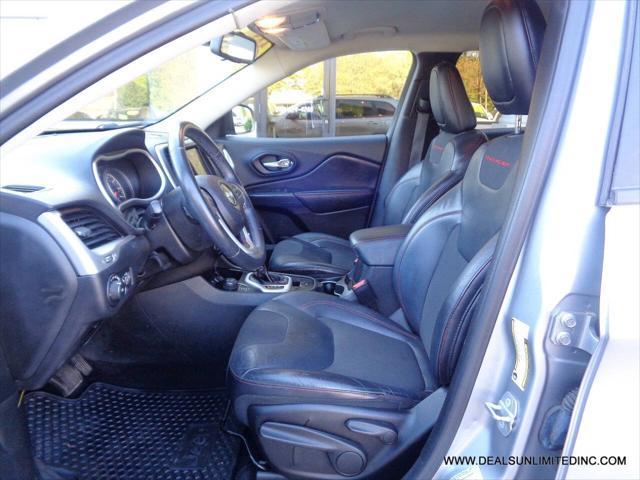 used 2015 Jeep Cherokee car, priced at $12,988