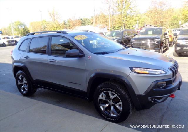 used 2015 Jeep Cherokee car, priced at $12,988