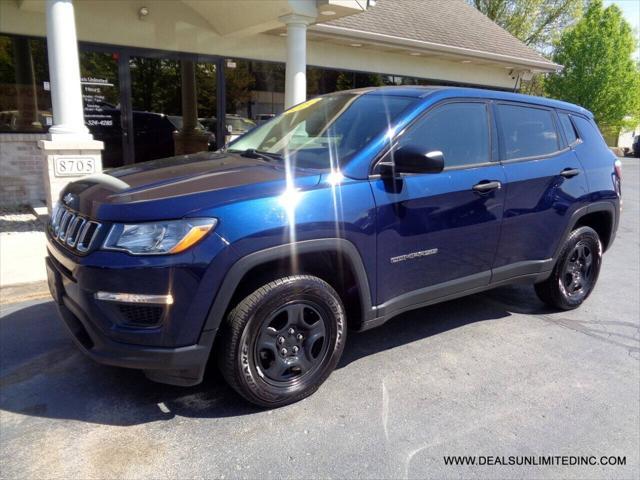 used 2020 Jeep Compass car, priced at $14,995